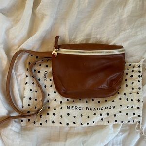 New Clare V Fanny pack in Tan